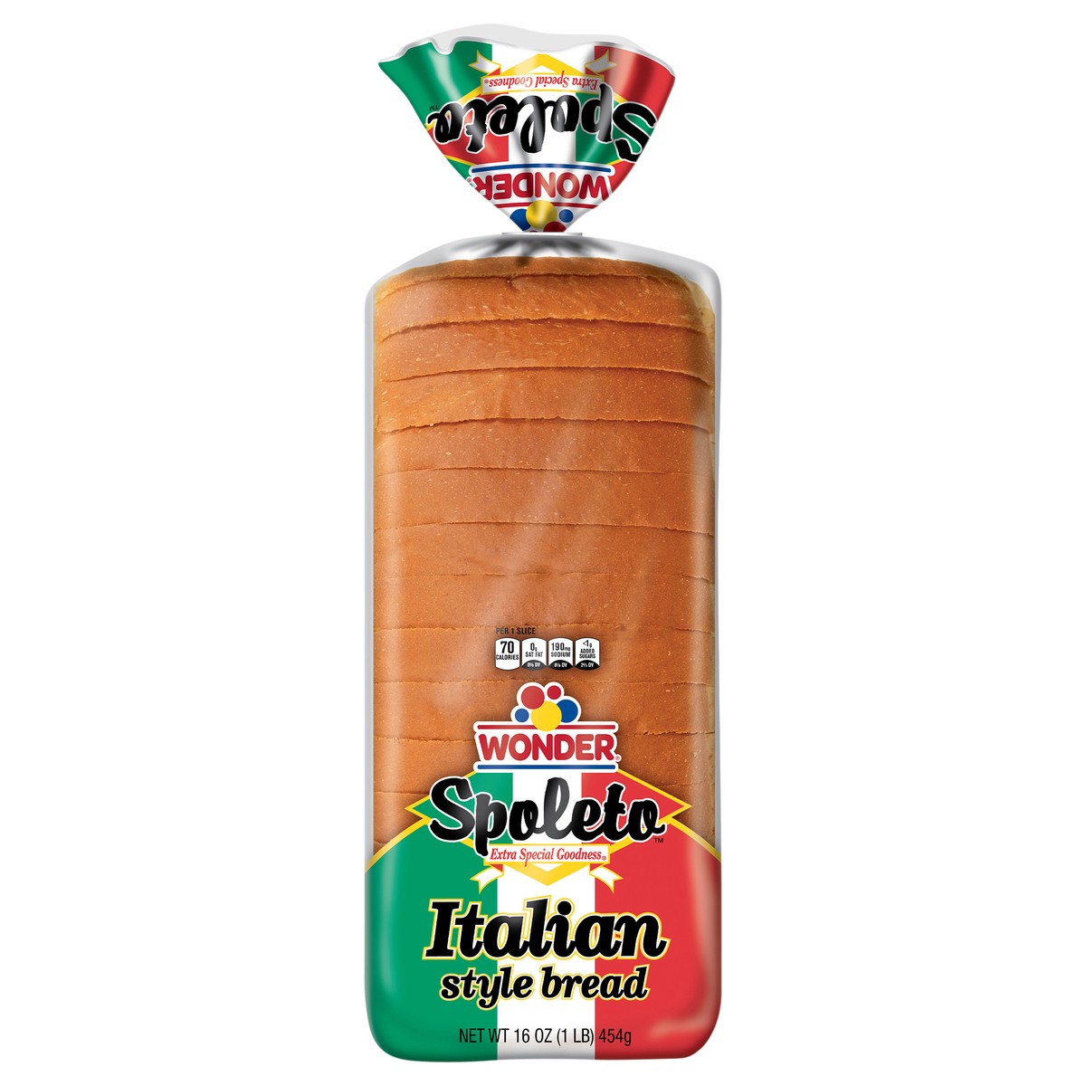 slide 1 of 13, Wonder® Spoleto™ Italian Style Bread 16 oz. Loaf, 16 oz