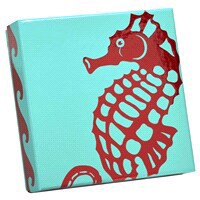 slide 5 of 13, Papyrus Blank Cards with Envelopes, Sea Life (20-Count), 1 ct