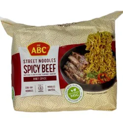 ABC Spicy Beef Street Noodles