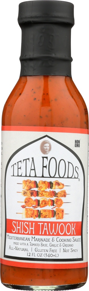 slide 1 of 1, Teta Foods Shish Tawook Marinade, 12 fl oz