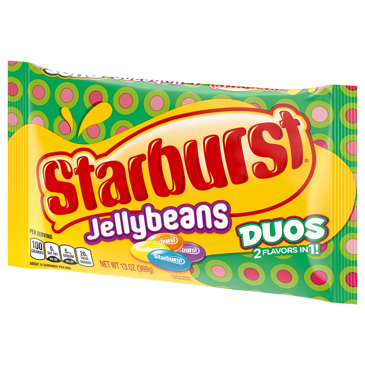 slide 5 of 7, Starburst Easter Duos Jelly Beans Candy Gifts, 13 oz Bag, 13 oz