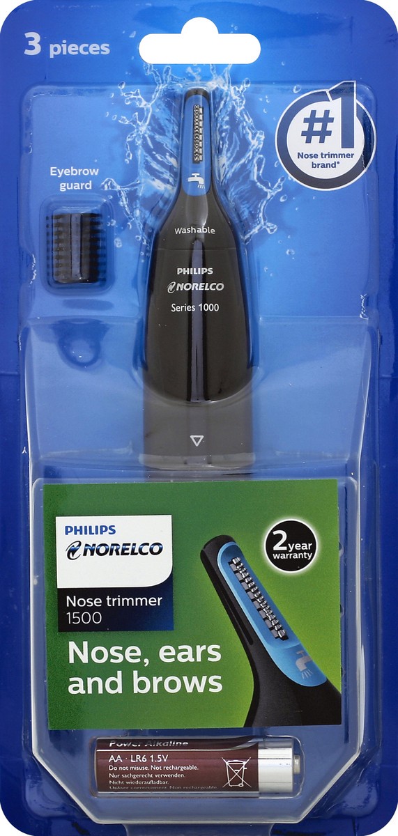 slide 2 of 2, Philips Norelco Nose Trimmer 1 ea, 1 ct