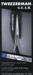 Tweezerman Teezerman G.e.a.r. Moustache Scissors And Comb, 1 Ct