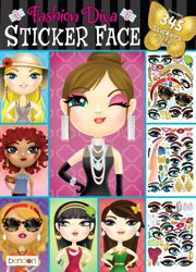 Bendon® Fashion Diva Sticker Face Book