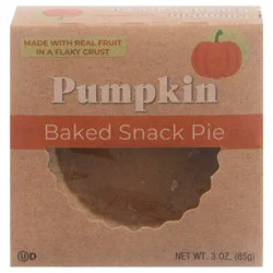 Table Talk Pies Baked Pumpkin Snack Pie 3 oz