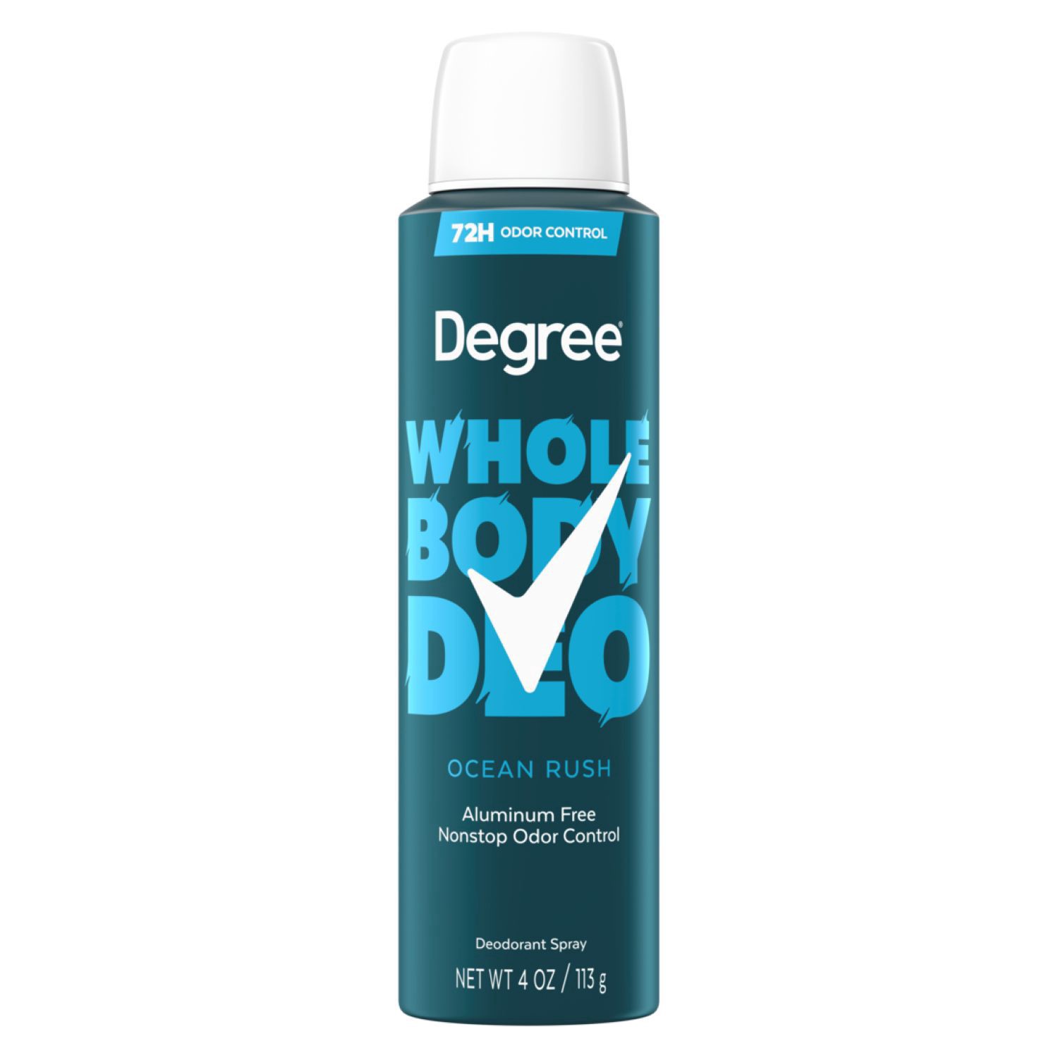 slide 1 of 1, Degree Men Whole Body Deodorant Ocean Rush, 4 oz