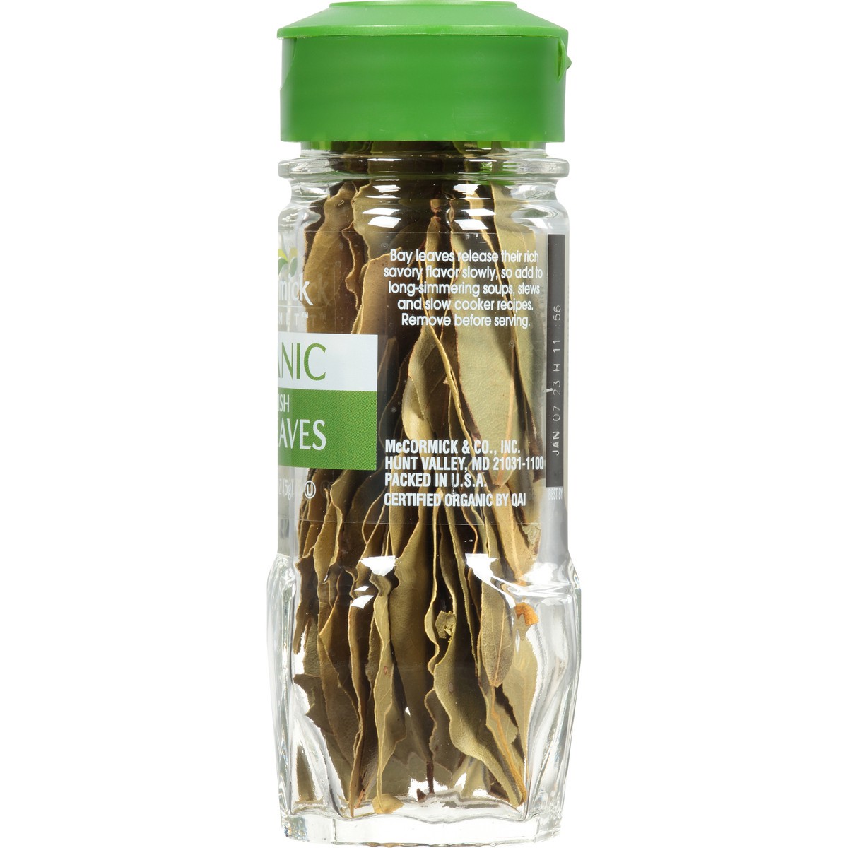 slide 2 of 7, McCormick Mccormick Organic Gourmet Bay Leaves Shaker, 0.18 oz