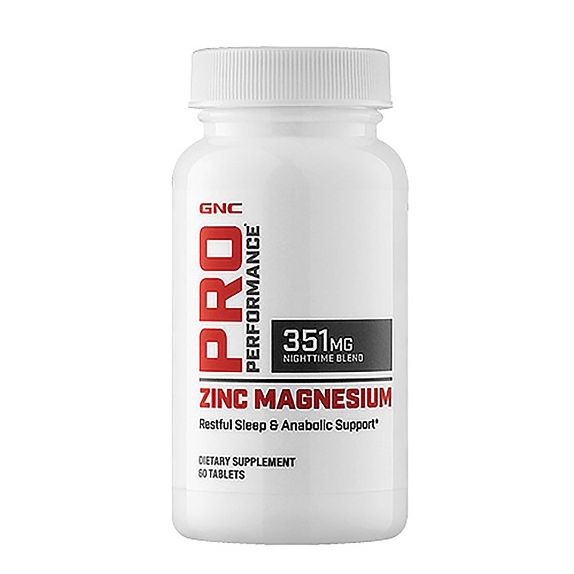 slide 1 of 1, GNC Pro Performance Zinc Magnesium, 60 ct