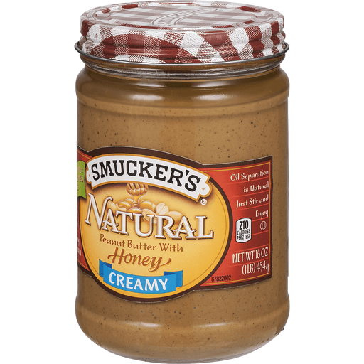 Smucker's Natural Peanut Butter With Honey 16 Oz | Shipt