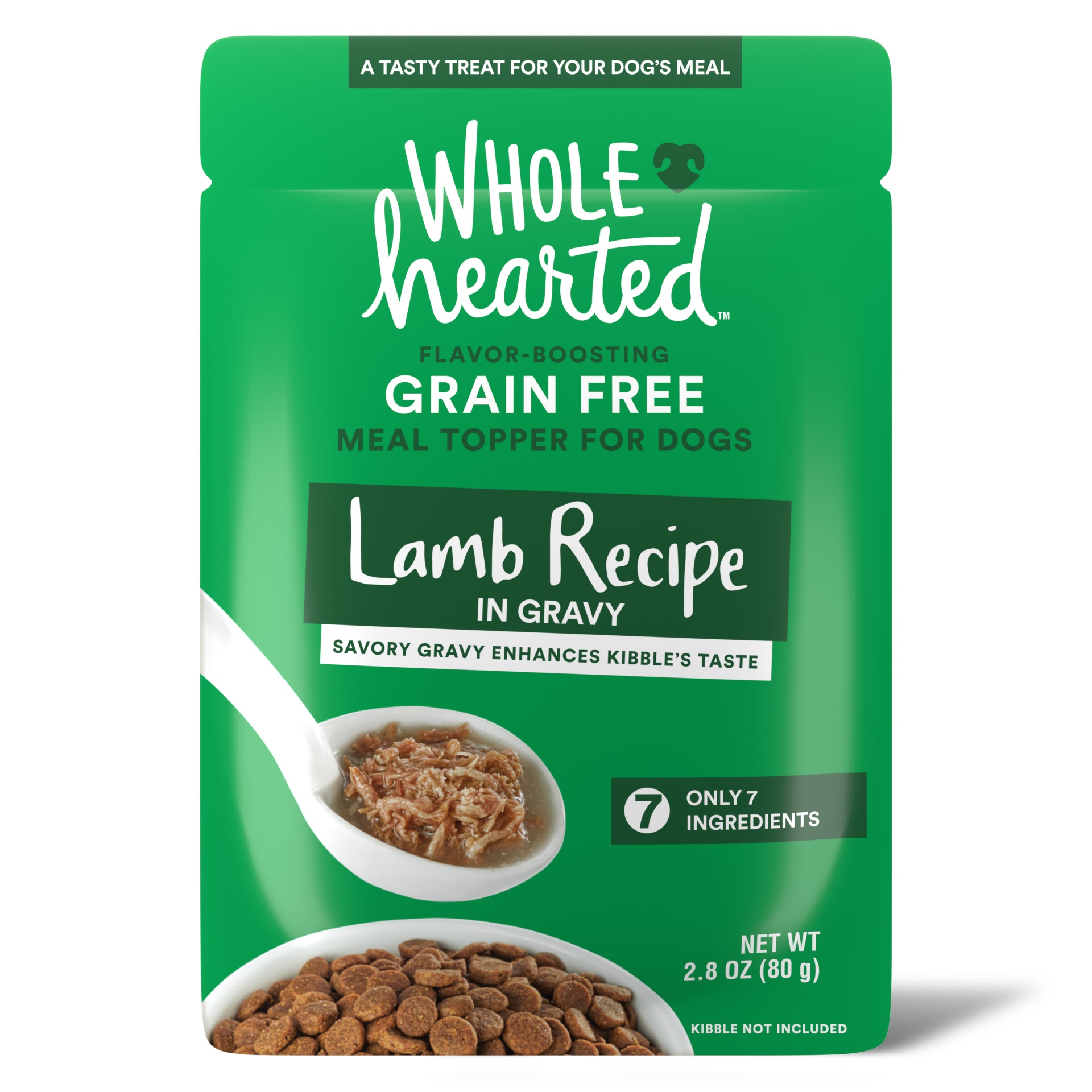 slide 1 of 1, WholeHearted Whd-Dog Topper Lamb, 2.8oz, 2.8 oz