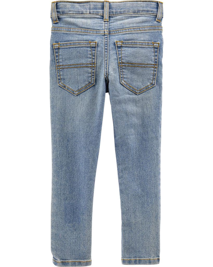 slide 2 of 2, Oshkosh Toddler Skinny Leg Sun Faded Light Wash Jeans Sun Faded Light Wash 3T, 3T