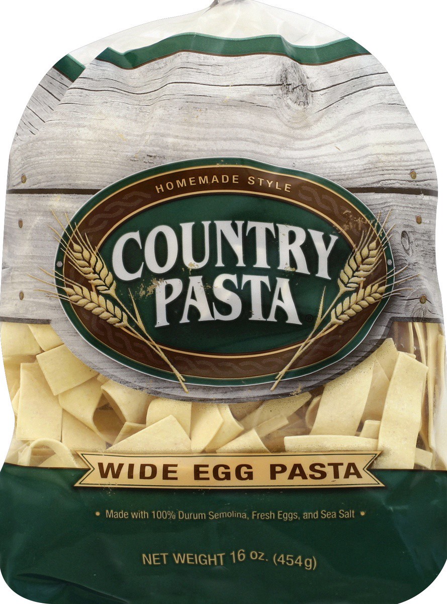 slide 5 of 5, Country Pasta Homemade Style Wide Pasta, 16 oz