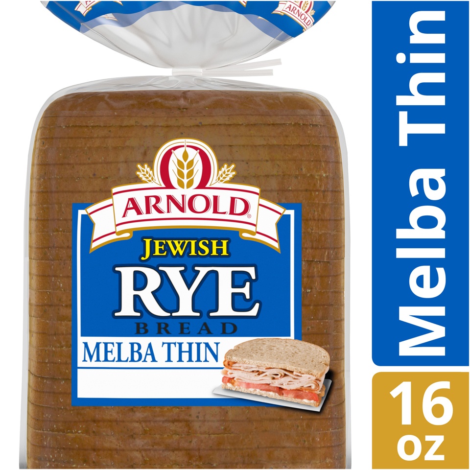 Arnold Melba Thin Jewish Rye Bread 16 oz Shipt