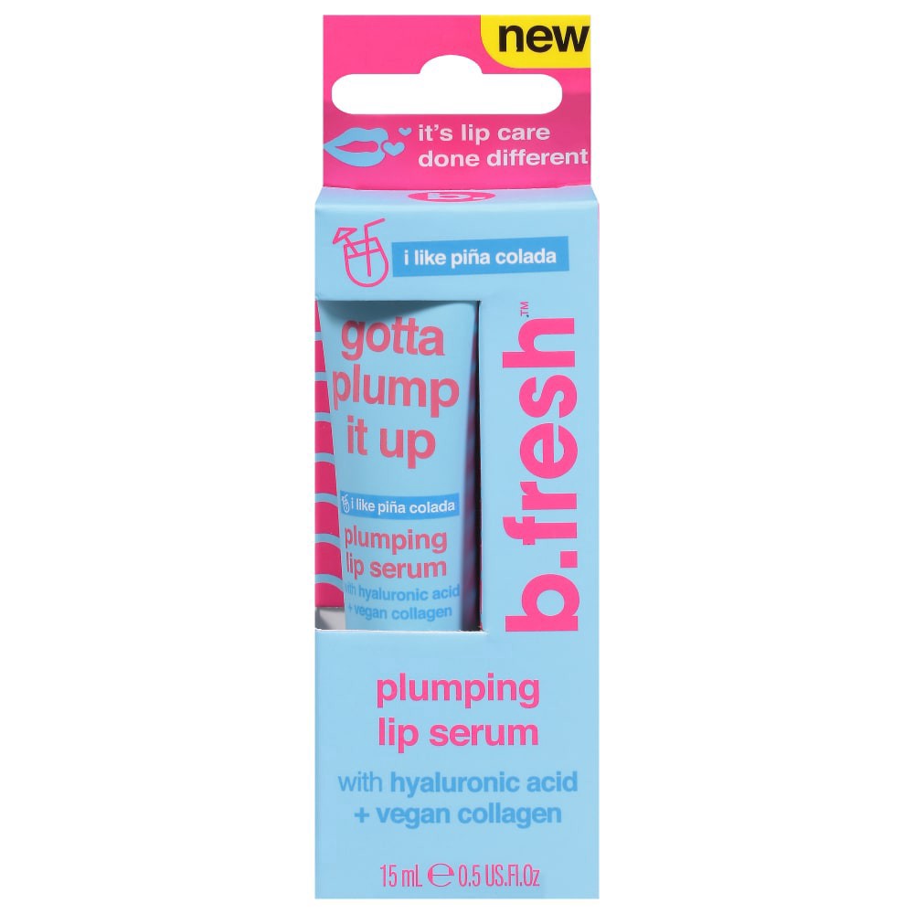 slide 3 of 3, b.fresh™ Plumping Lip Serum - I Like Pina Colada, 0.5 fl oz