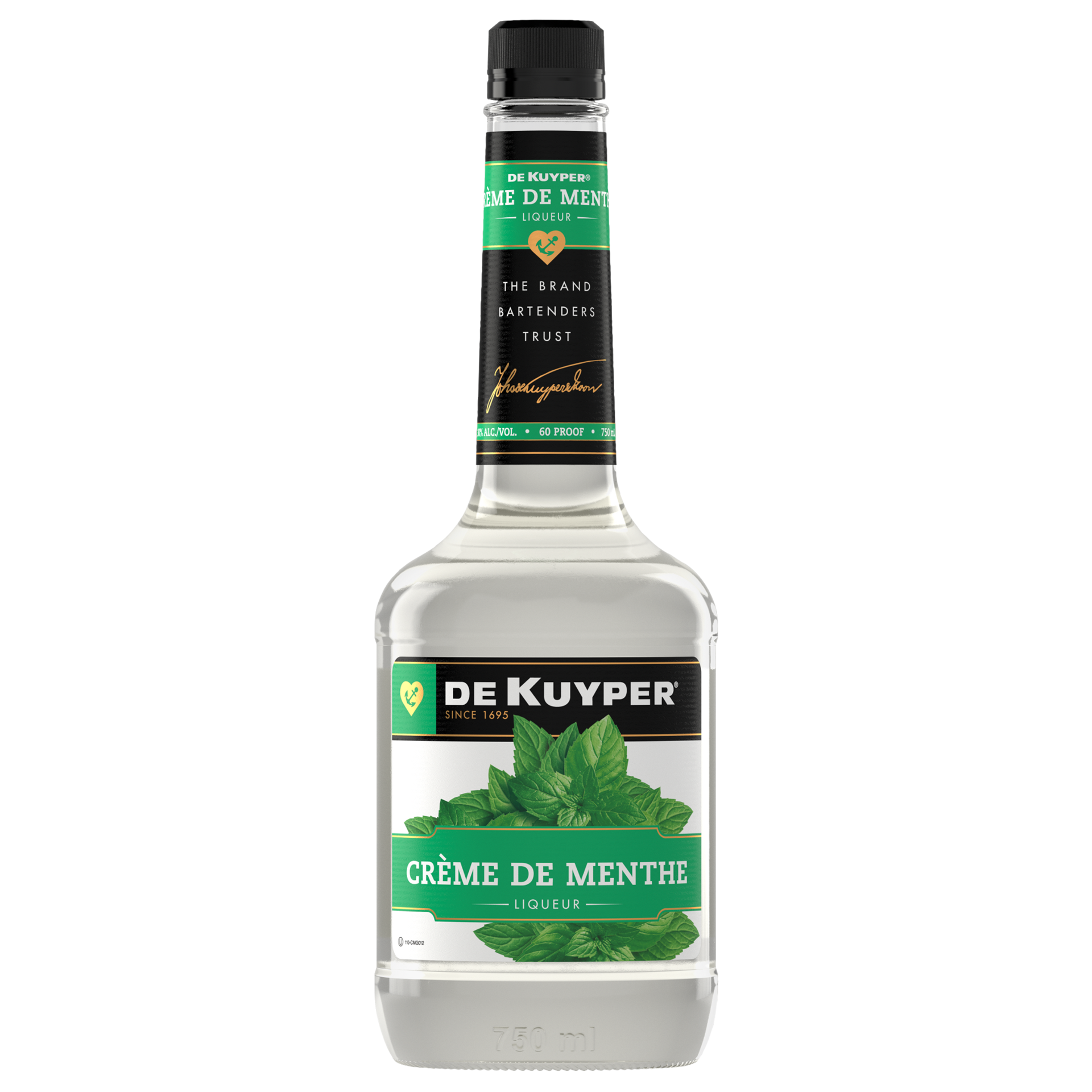 slide 2 of 2, DeKuyper Creme de Menthe White, 750 ml