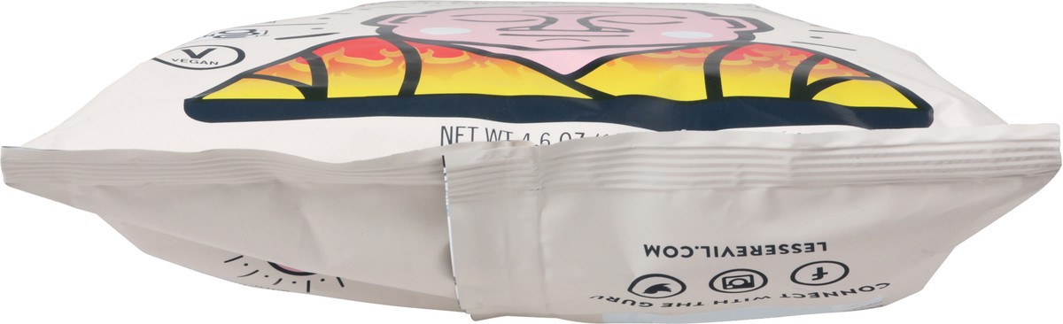 slide 3 of 13, LesserEvil Fiery Hot! Popcorn 4.6 oz, 4.6 oz