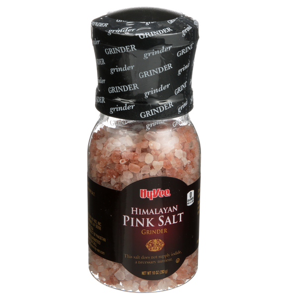 slide 1 of 1, Hy-vee Himalayan Pink Salt Grinder, 10 oz
