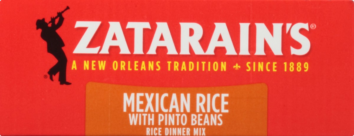 slide 6 of 10, Zatarain's Mexican With Whole Pinto Beans Rice Mix, 8 oz