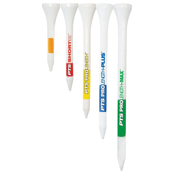 slide 8 of 13, PrideSports Golf Tees PTS White, 100 ct