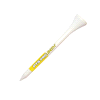 slide 13 of 13, PrideSports Golf Tees PTS White, 100 ct