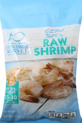 Harris Teeter Fisherman's Market Extra Large EZ Peel Tail On Raw Shrimp 32 oz