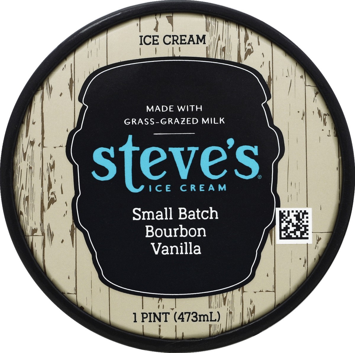 slide 6 of 6, Steve's Ice Cream Small Batch Bourbon Vanilla Ice Cream -16oz, 1 pint