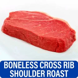 Beef Choice Boneless Cross Rib Shoulder Roast - 1 Roast