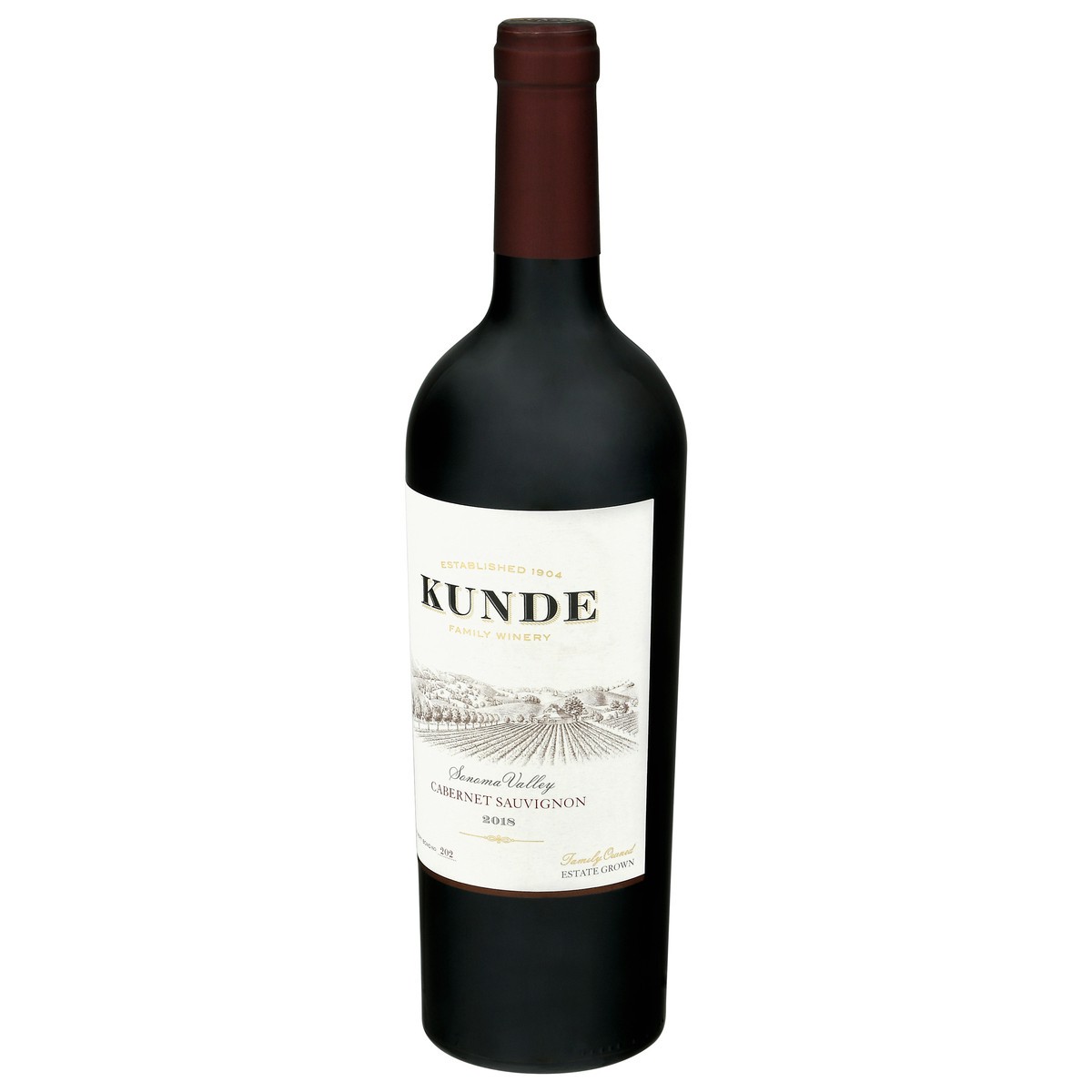slide 9 of 10, Kunde Estate Kunde Family Winery Cabernet Sauvignon, Sonoma Valley, 750 ml