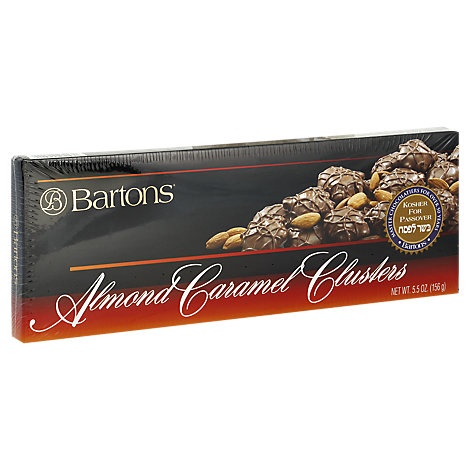 slide 1 of 1, Bartons Almond Caramel Clusters, 5.5 oz