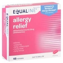 slide 1 of 1, Equaline Allergy Relief, 48 ct