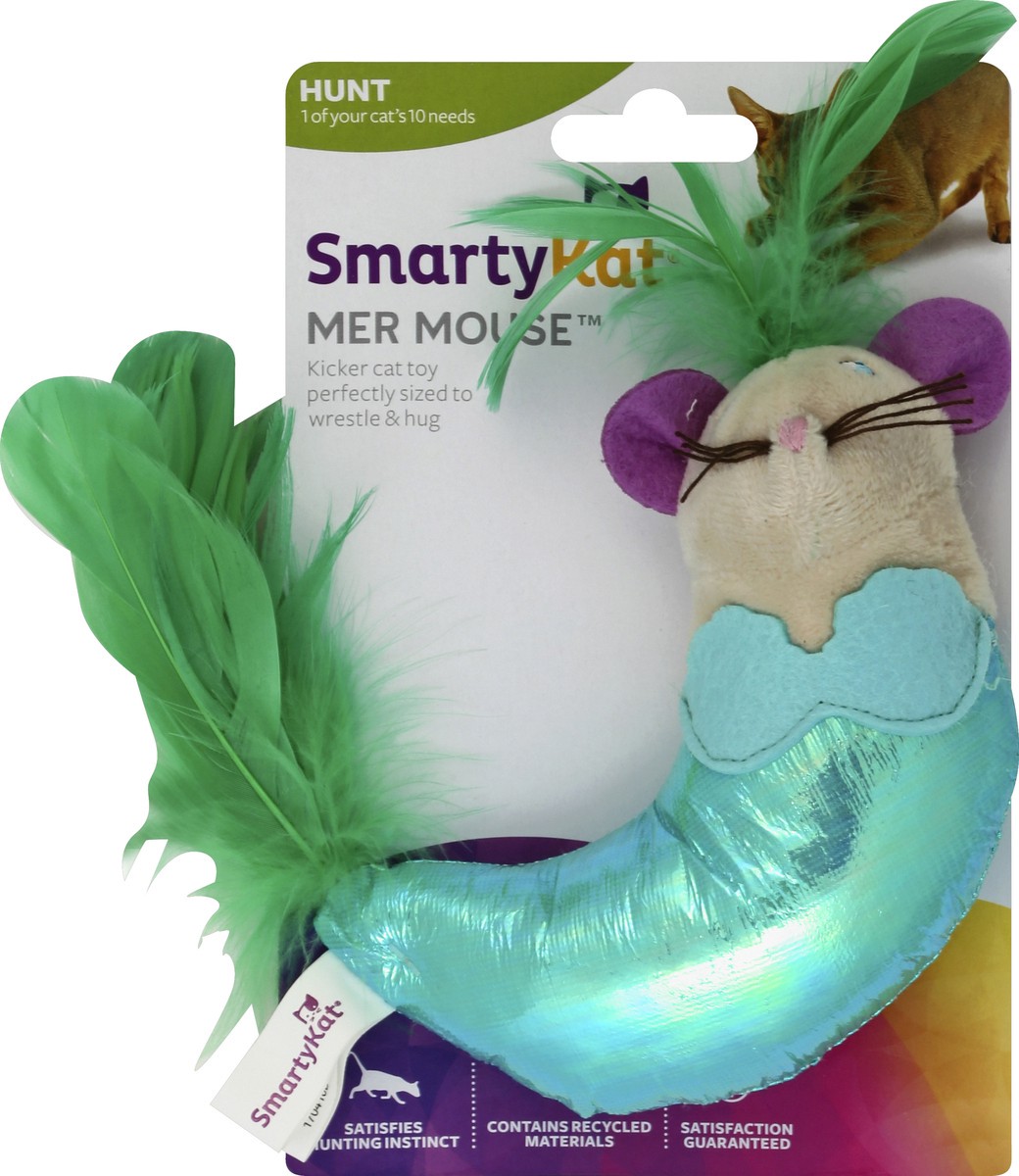 slide 1 of 1, Smartykat Mer Mouse Cat Toy, 1 ct