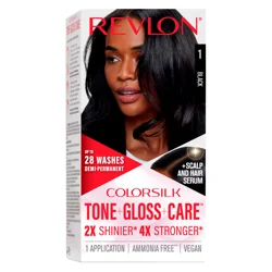 Revlon ColorSilk Hair Color - Black