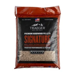 Traeger® Wood Fired Grills Premium Hardwood Pellets - Singnature
