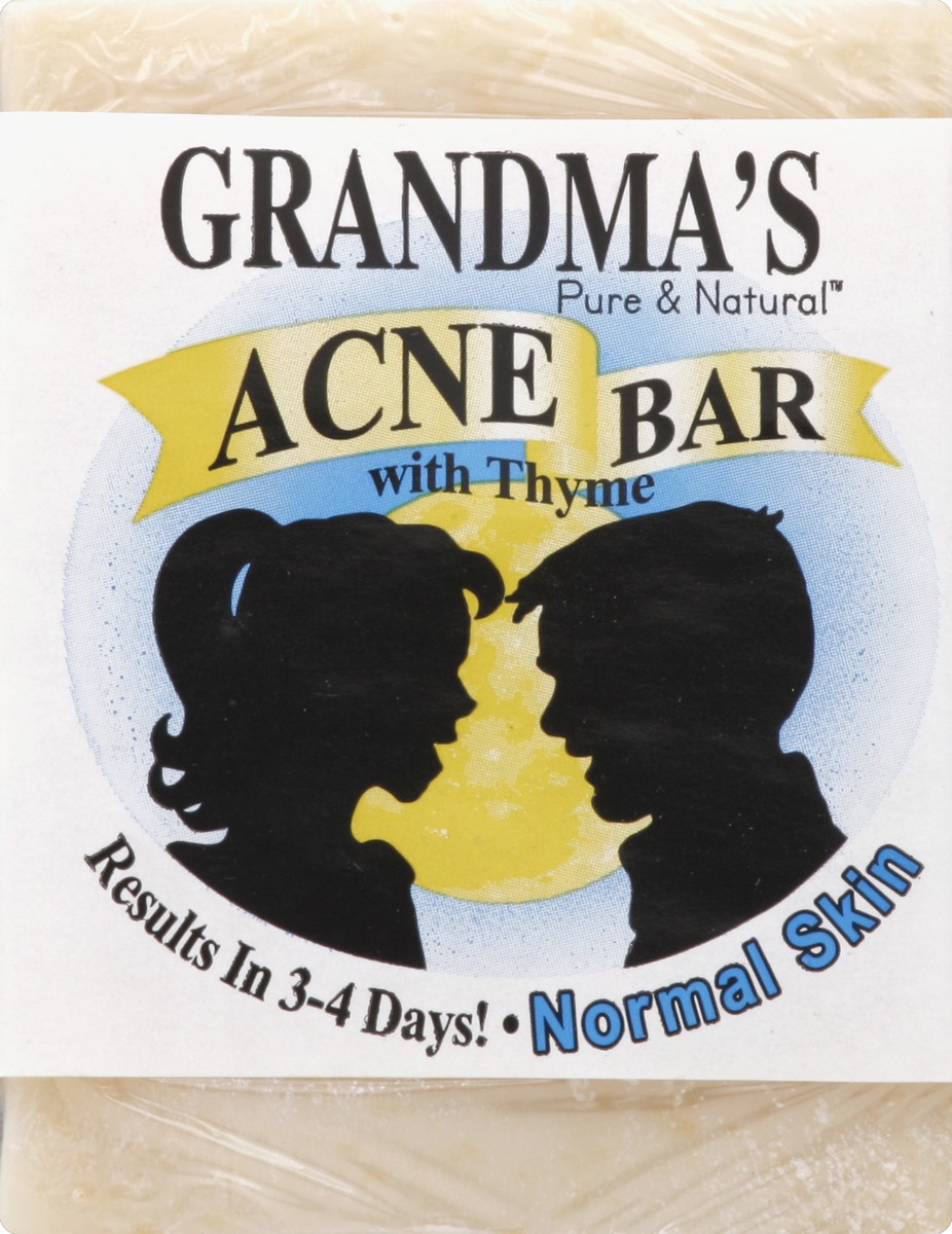 slide 5 of 5, Grandmas Pure & Natural Acne Bar 4 oz, 4 oz