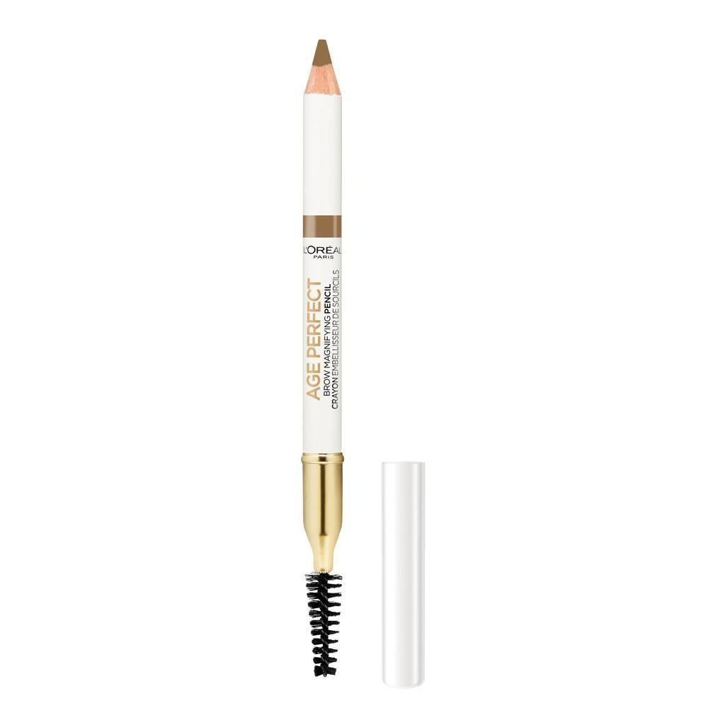 slide 1 of 6, L'Oréal Age Perfect Brow Magnifying Pencil With Vitamin E, Blonde, 1 ct
