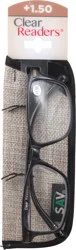 Clear Readers +1.50 Eyeglasses 1 ea Card