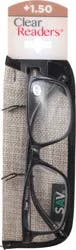 Clear Readers +1.50 Eyeglasses 1 ea Card