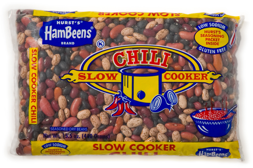 slide 1 of 1, Hurst's HamBeens Slow Cooker Chili Beans, 15.5 oz