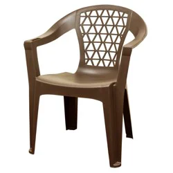 Adams Manufacturing Penza Stack Chair - Earth Brown