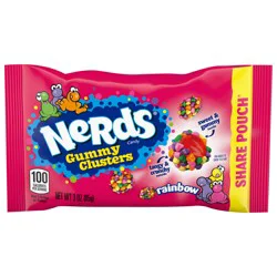 Nerds Gummy Clusters Rainbow Share 04905 157073 3 oz