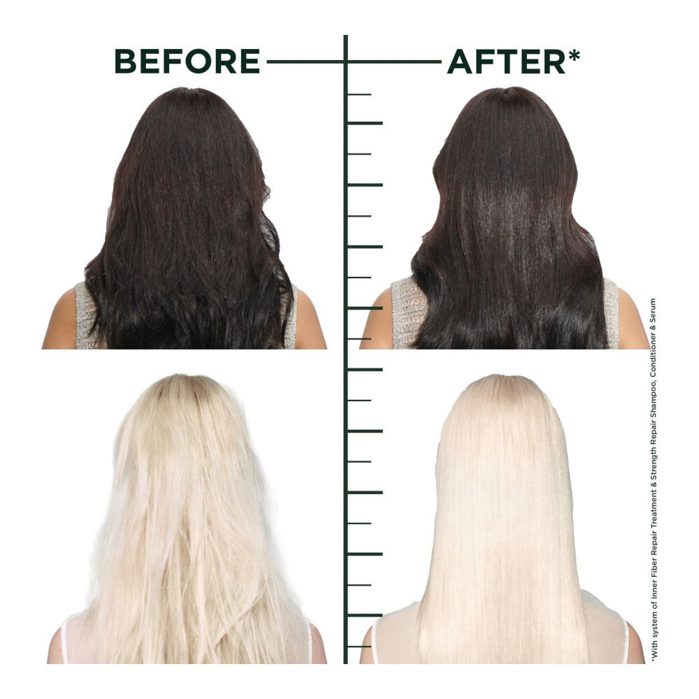 slide 3 of 6, Garnier Hair Filler Strength Repair Serum, 3.75 fl oz