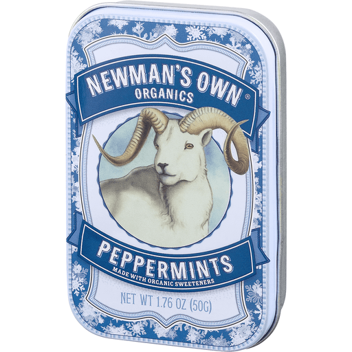 slide 4 of 9, Newman's Own Organics Peppermints, 1.76 oz