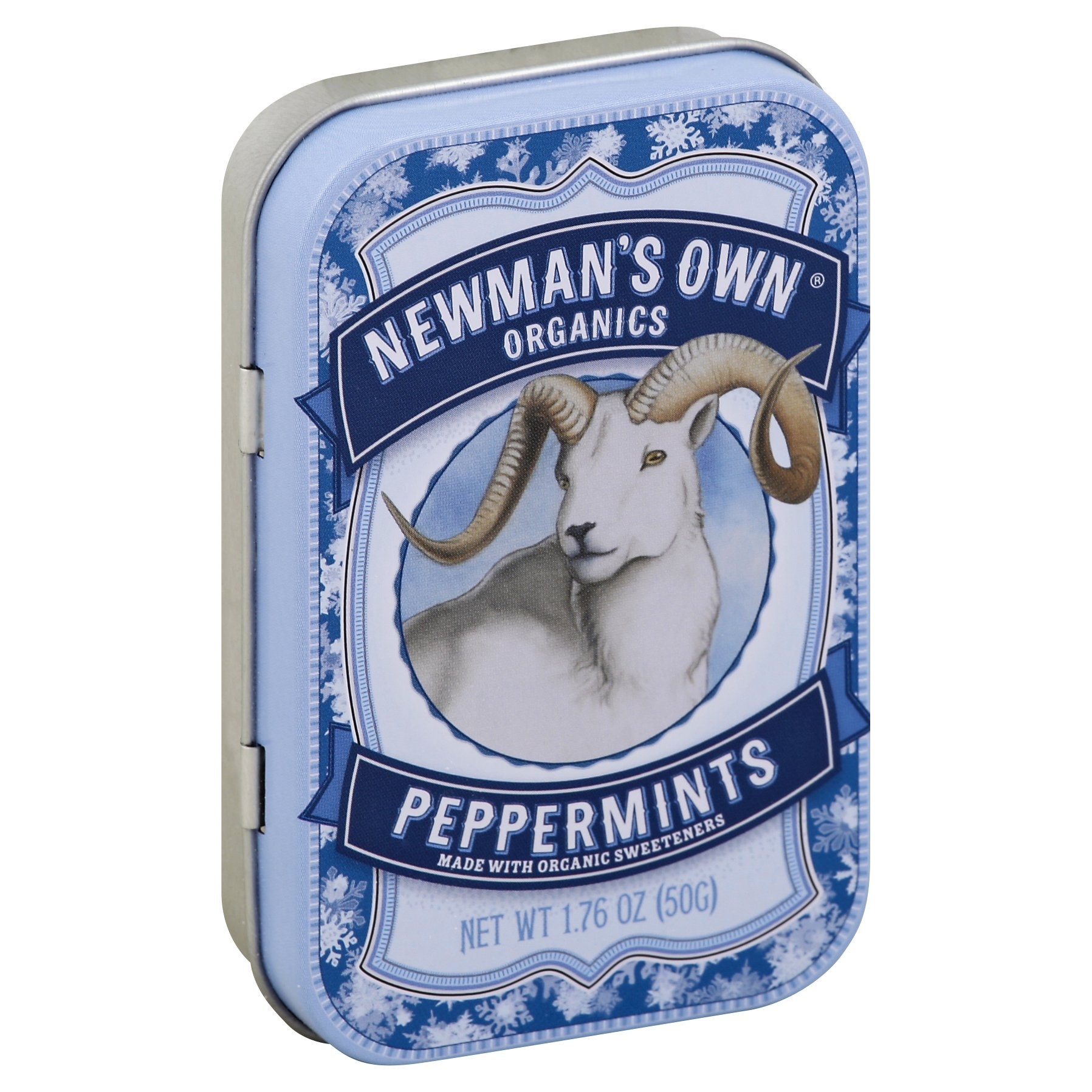 slide 1 of 9, Newman's Own Organics Peppermints, 1.76 oz