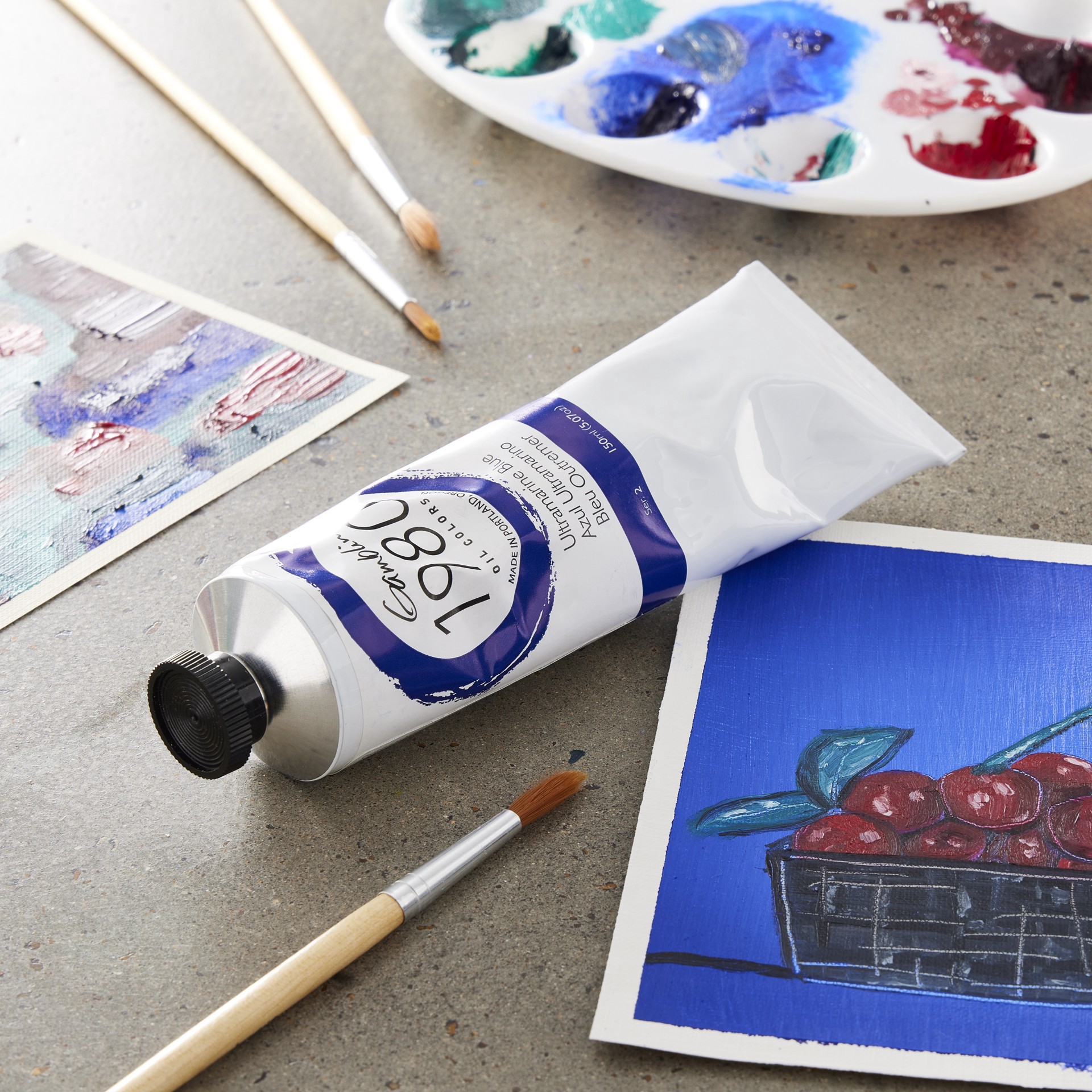 slide 2 of 2, Gamblin 1980 Oil Color, 150ml, 150 ml