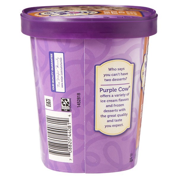 slide 23 of 25, Purple Cow Ice Cream Peanut Butter Cup, 1.5 qt