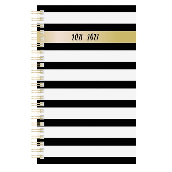 slide 1 of 3, Office Depot Brand Fashion Weekly/Monthly Academic Planner, 5'' X 8'', Alphabet, July 2021 To June 2022, Nw558Ppa, 1 ct