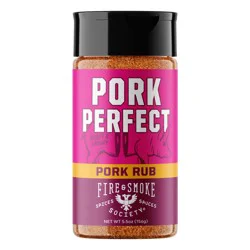 Fire & Smoke Society Pork Perfect Seasoning - 5.64 oz