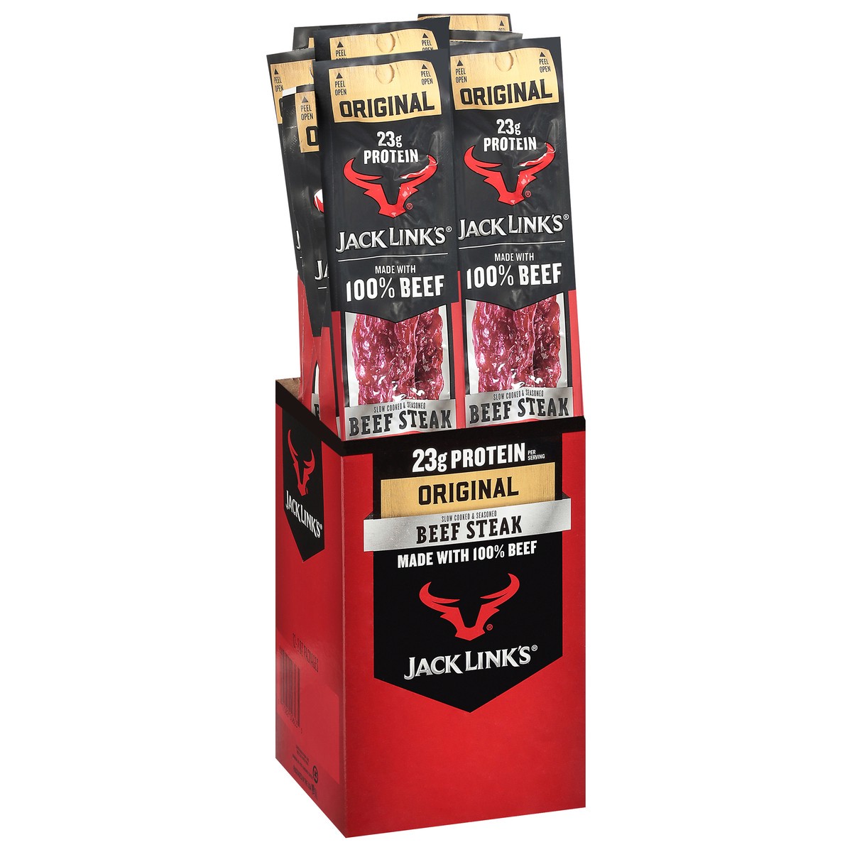 slide 2 of 11, Jack Link's Original Flavor Beef Steak, 2 ounce, Inner, 2 oz