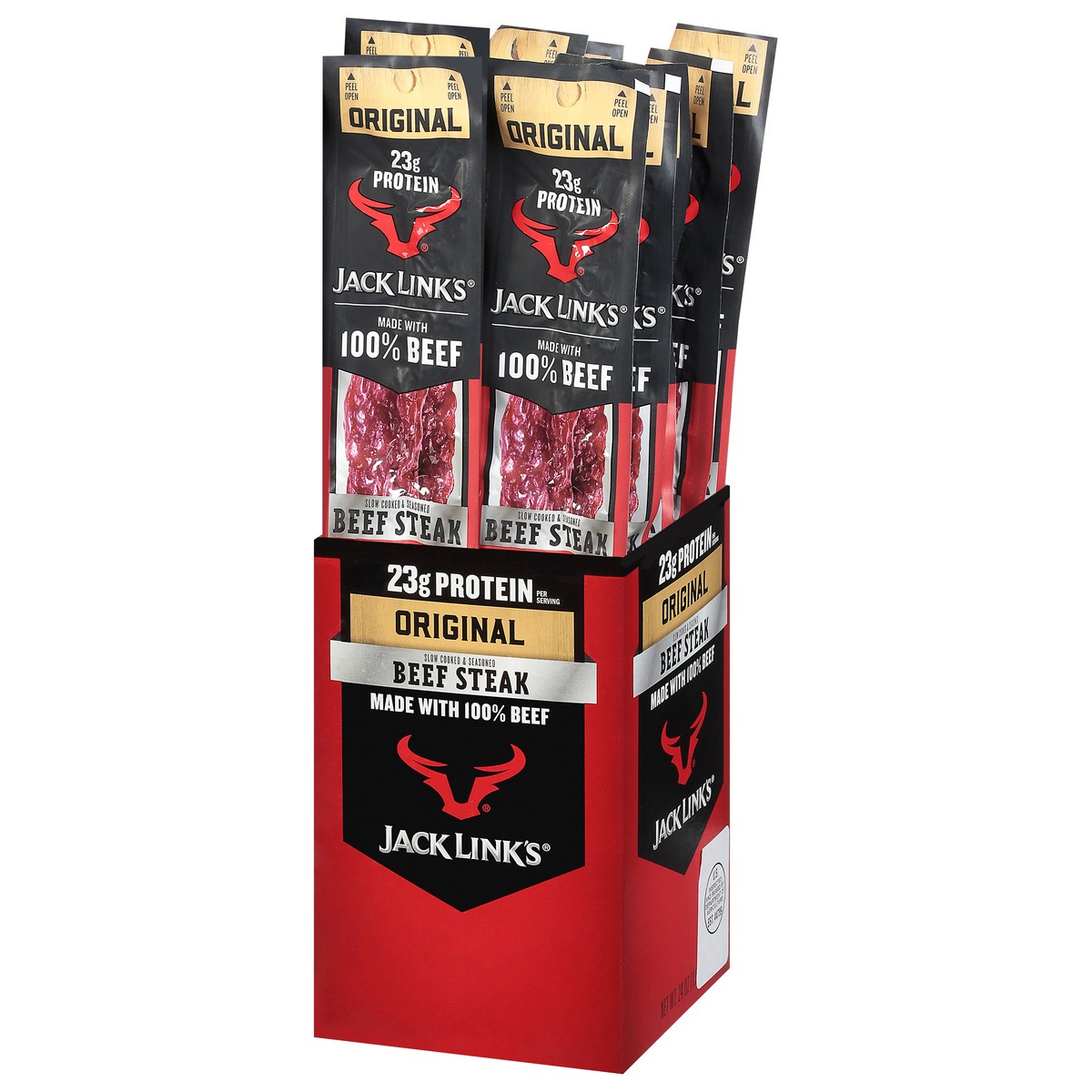 slide 5 of 11, Jack Link's Original Flavor Beef Steak, 2 ounce, Inner, 2 oz