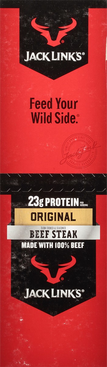 slide 9 of 11, Jack Link's Original Flavor Beef Steak, 2 ounce, Inner, 2 oz